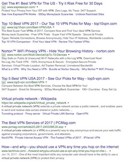 VPN Results